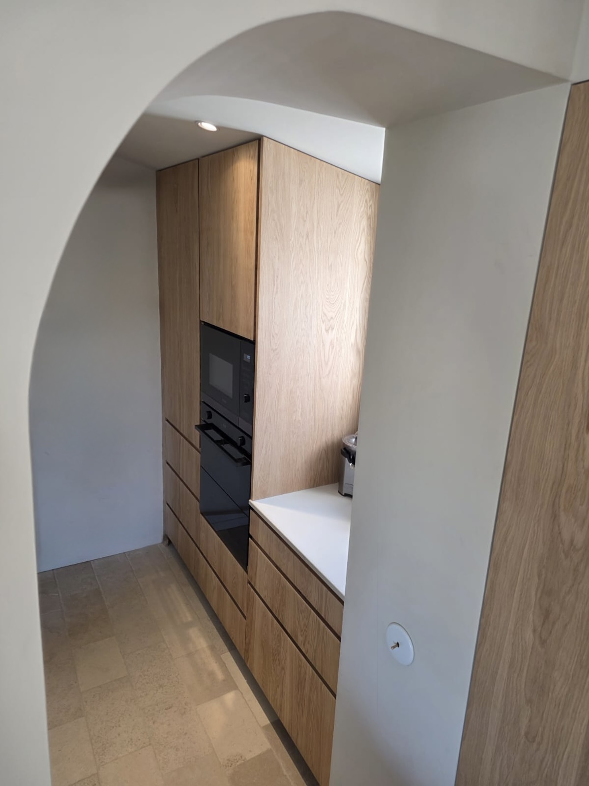Façades de cuisine en bois massif